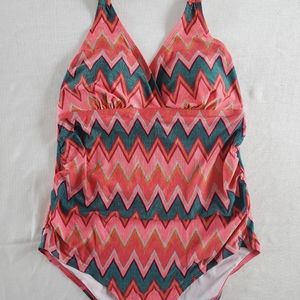 Beach Bump Motherhood Maternity Swimsuit